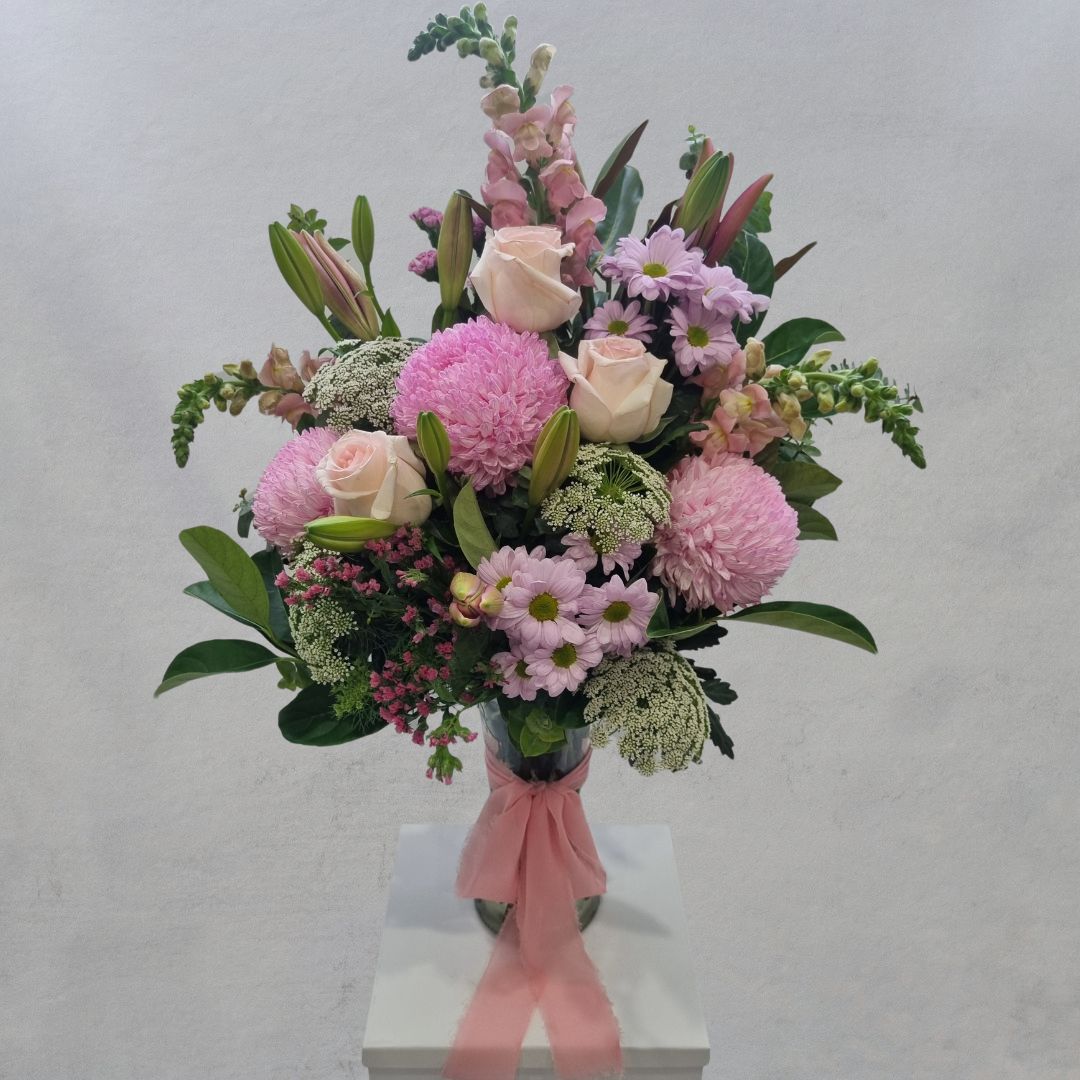 Pink Bliss Vase Arrangement