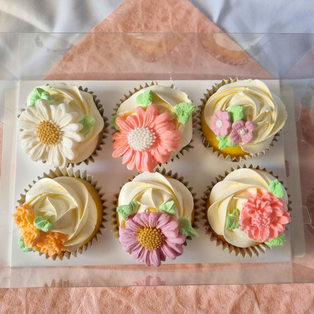 Floral Delights Cupcakes