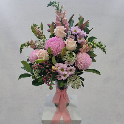 Pink Bliss Vase Arrangement