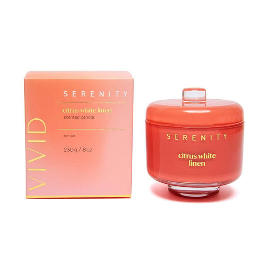 Citrus White Linen 230g Candle
